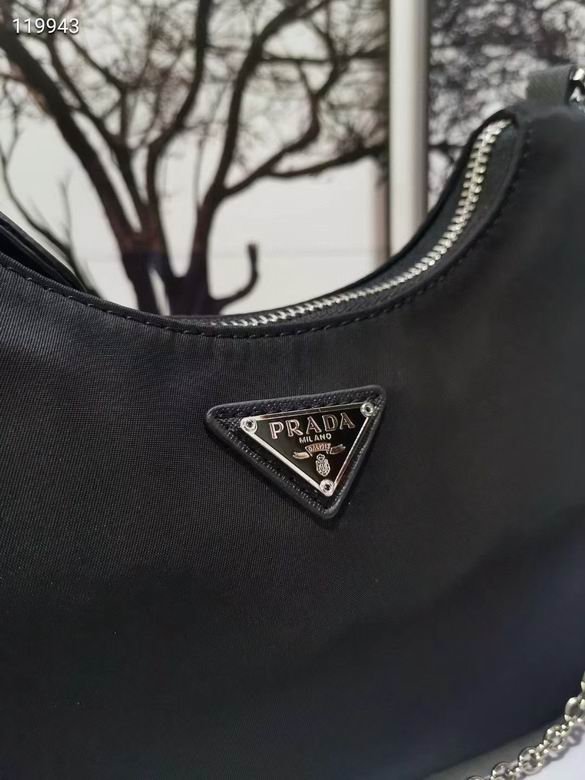 Azure Revival – Re-Nylon Shoulder Bag