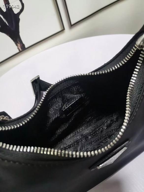 Azure Revival – Re-Nylon Shoulder Bag