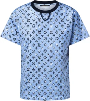 Monogram Bleu – Graphic T-Shirt