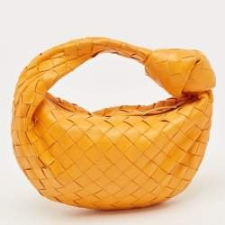 Bottega Orange Leather-Mini