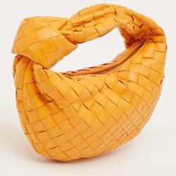 Bottega Orange Leather-Mini