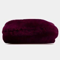 Bottega Purple Mini Shearling