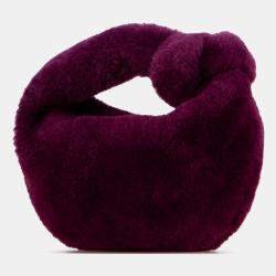 Bottega Purple Mini Shearling