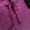 Bottega Purple-Small Napa Shoulder Bag