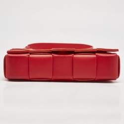 Bottega red Leather Bag