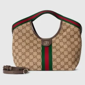 Gucci Giglio Canvas Tote Bag Fior di Giglio – Tote