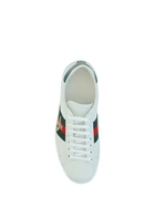 Ace Brodé – Cuir Blanc