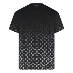 Monogram Dégradé – Tee Noir