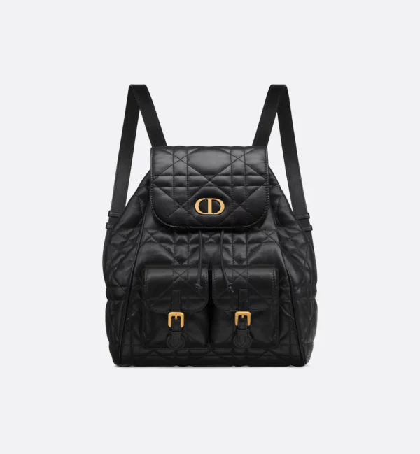Noir Caro Élégance – Medium Backpack