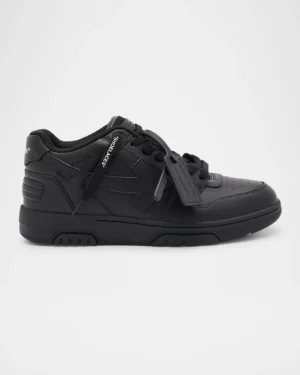 Off-White Mens Leather Sneakers