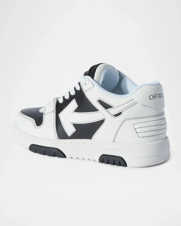 Off-White Mens Leather Sneakers