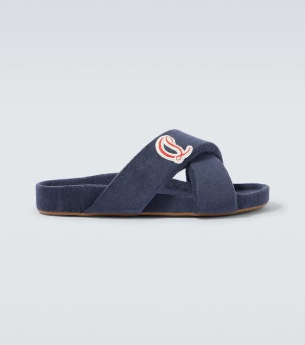 Marine-Terrycloth- Slides