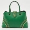 promenade studded satchel