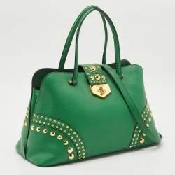 promenade studded satchel