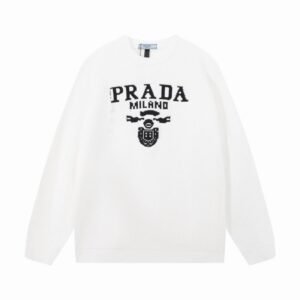 prada striped sweatshirts