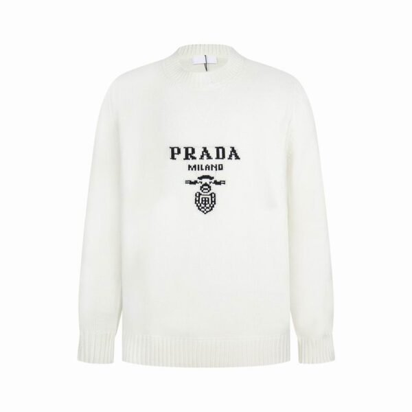prada striped sweatshirts