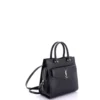 Crocodile Noir Carré Souple Tote