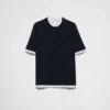 prada Long-sleeved-cotton X T-shirt