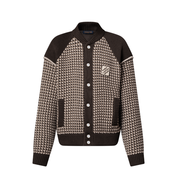Stitch-Jacquard Bomber