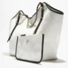 Tote Raffia Maxi-Blanc