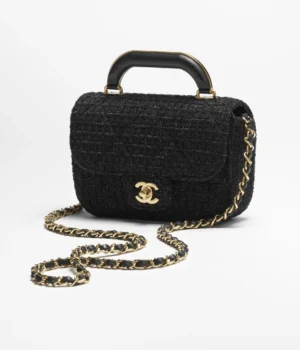 Mini Noir Tissé – Bag